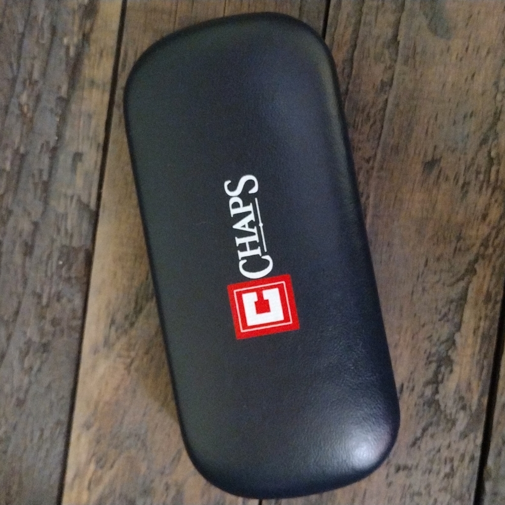 Ralph Lauren CHAPS Eyeglass Case EUC